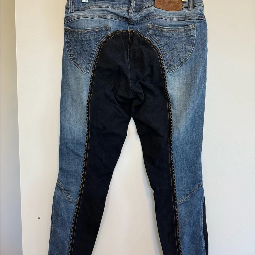 Jean Riding Pants - Picture 2 of 2